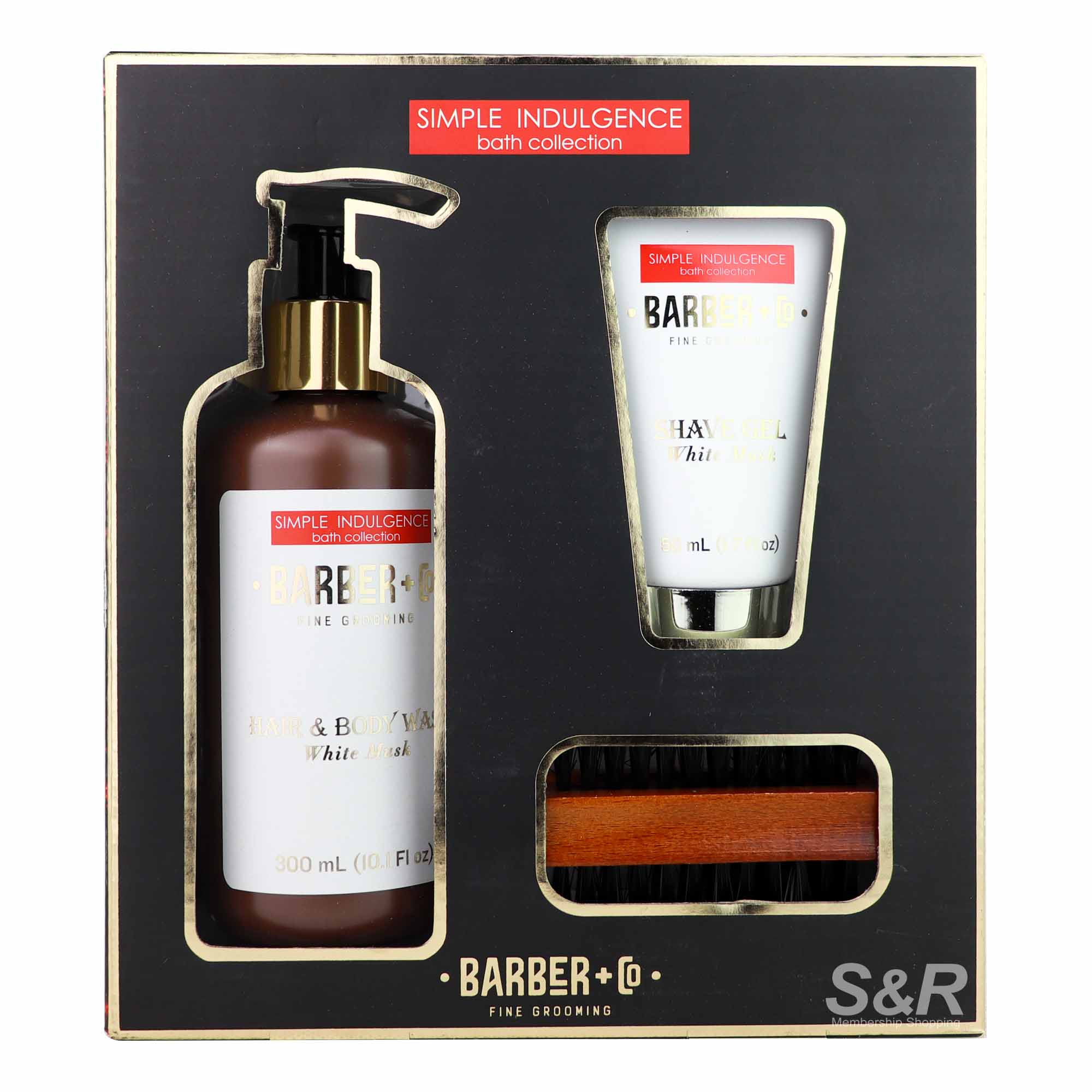 Simple Indulgence Bath Collection Barber and Co. Fine Grooming 1 Set